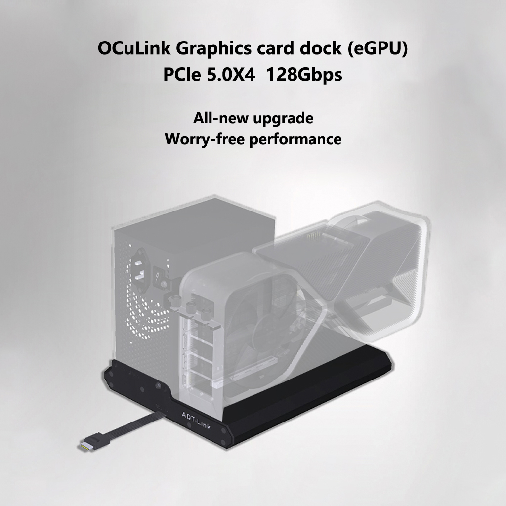 Oculink Egpu Dock Graphics Card - Dock Externo para GPU OCuLink PCIe